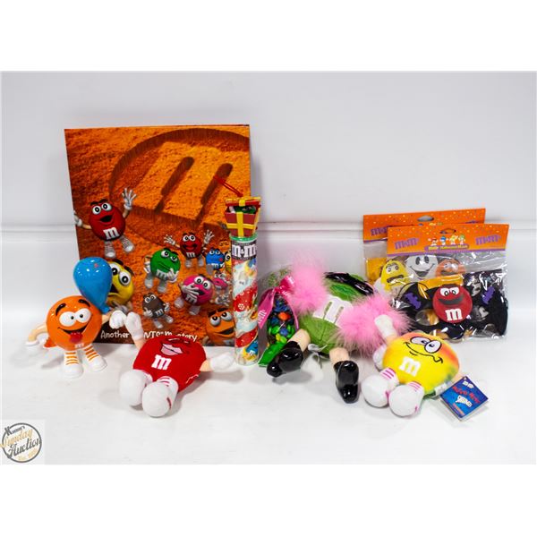VINTAGE M&M'S COLLECTION FLAT FULL ALL TOGETHER