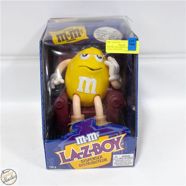 VINTAGE 2002 M&M'S LA-Z-BOY DISPENSER