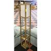Image 1 : SOLID WOOD FLOOR STANDING ACCENT LAMP WITH