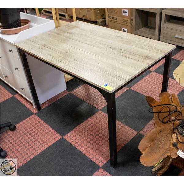 GREY TABLE 45.5" X 30" X 30"