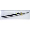 Image 1 : DECORATIVE SAMURAI-STYLE SWORD WITH SHEATH