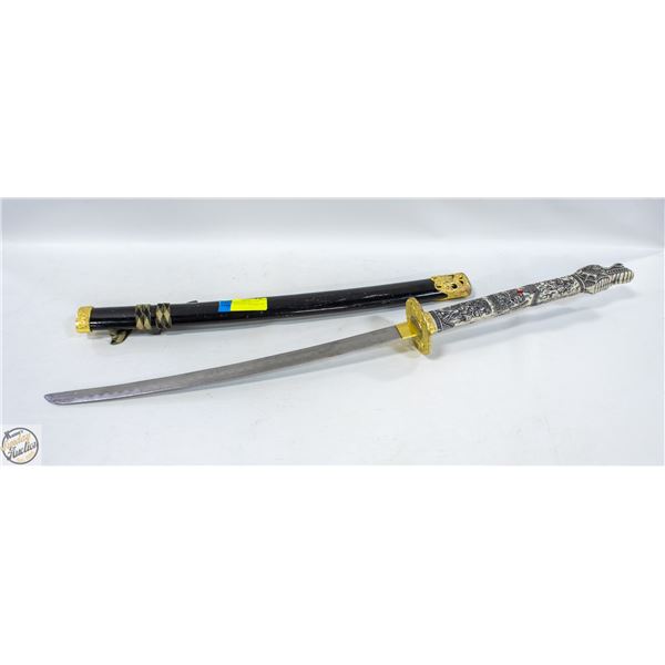 DECORATIVE KATANA-STYLE SWORD WITH SHEATH -