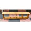 Image 1 : DISPLAY STAND OR WALL SHELF 45 INCHES X 11 INCHES