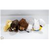 Image 1 : 5 NEW OLD STOCK WEBKINS STUFFIES WITH ONLINE CODES