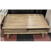 Image 1 : GIA SOLID WOOD COFFEE TABLE - ACACIA WOOD
