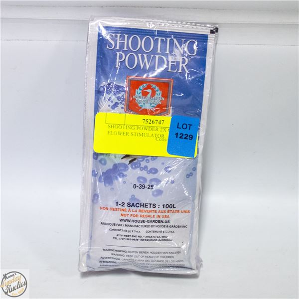 SHOOTING POWDER 2X 65 G FLOWER STIMULATOR