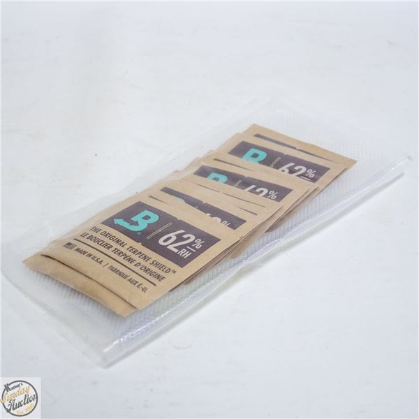 10 PACK BOVEDA TERPENE SHIELD 62% RH,