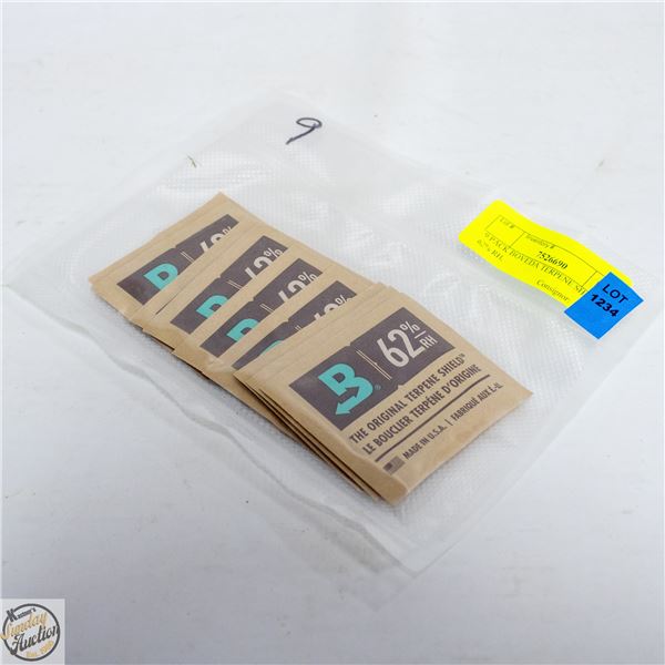 9 PACK BOVEDA TERPENE SHIELD 62% RH,