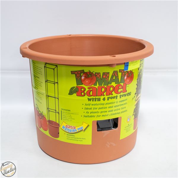 HEAVY DUTY TOMATO BARREL WITH TOWER