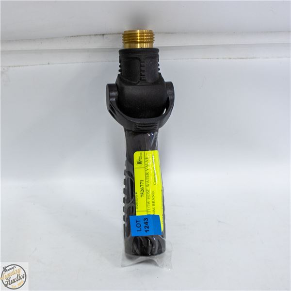 HIGH FLOW HOSE WATER VALVE – DRAMM BRAND