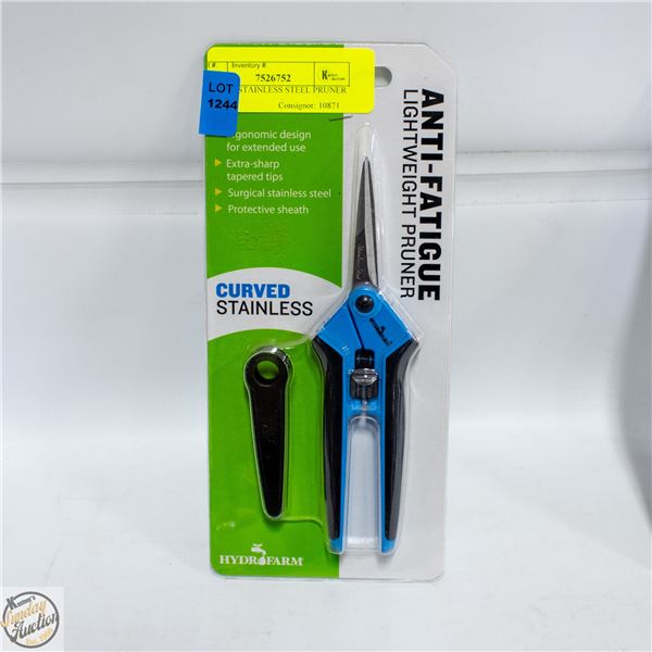 CURVED STAINLESS STEEL PRUNER
