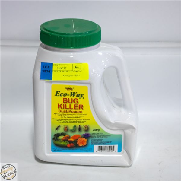 750G BUG KILLER DUST – ECO-WAY