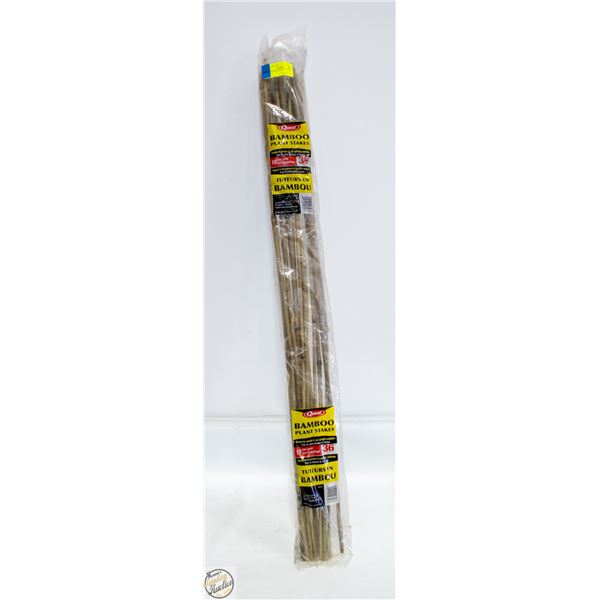 15/PKG 3’ BAMBOO PLANT STAKES