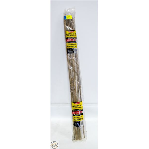 15/PKG 3’ BAMBOO PLANT STAKES