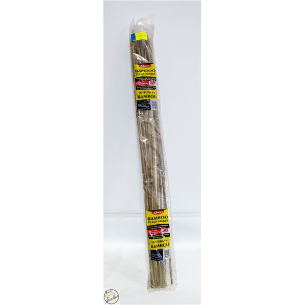 15/PKG 3’ BAMBOO PLANT STAKES