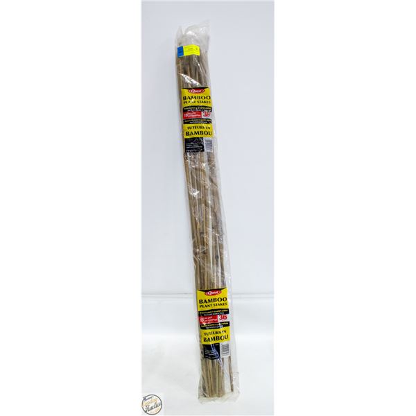 15/PKG 3’ BAMBOO PLANT STAKES