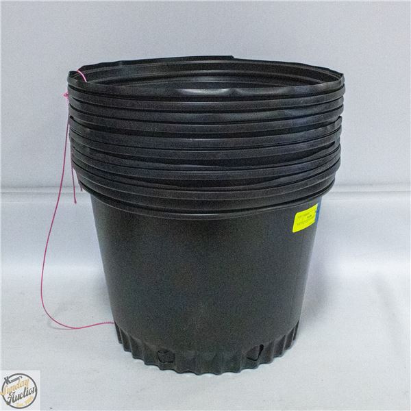 NEW 10 @ 5 GALLON NURSERY POT