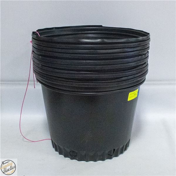 NEW 10 @ 5 GALLON NURSERY POT