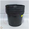 Image 1 : NEW 10 @ 5 GALLON NURSERY POT
