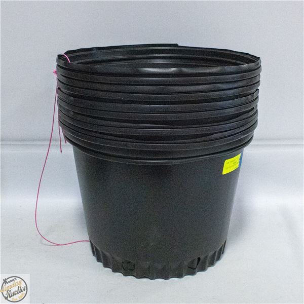 NEW 10 @ 5 GALLON NURSERY POT