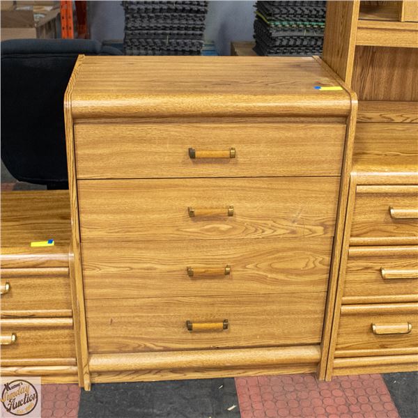 4 DRAWER KIDS DRESSER 37.5"X18.5"X30.5"