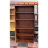 Image 1 : TALL MELAMINE SHELVING UNIT 73"X15"X36"