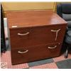 Image 1 : LARGE INDUSTRIAL 2 DRAWER MELAMINE FILE CABINET