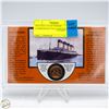 Image 1 : 1912 USA 1 CENT TITANIC COMMEMORATIVE COIN HOLDER