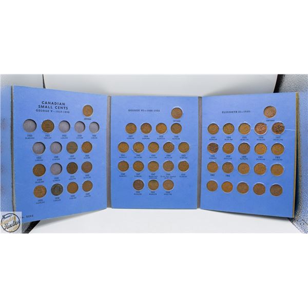PARTIAL CANADA CENT COLLECTION