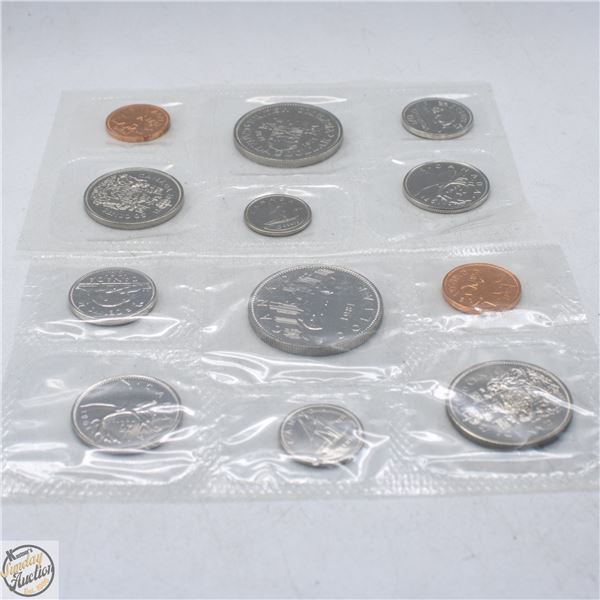1971-1981 CANADA UNCIRCULATED 6 COIN SETS