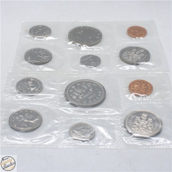 1977-1978 CANADA UNCIRCULATED 6 COIN SETS