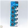 Image 1 : PACK OF 5 CR2032 LITHIUM BATTERIES