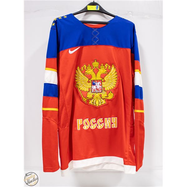 LARGE RUSSIAN MIKE NATIONAL ICE HOCKEY