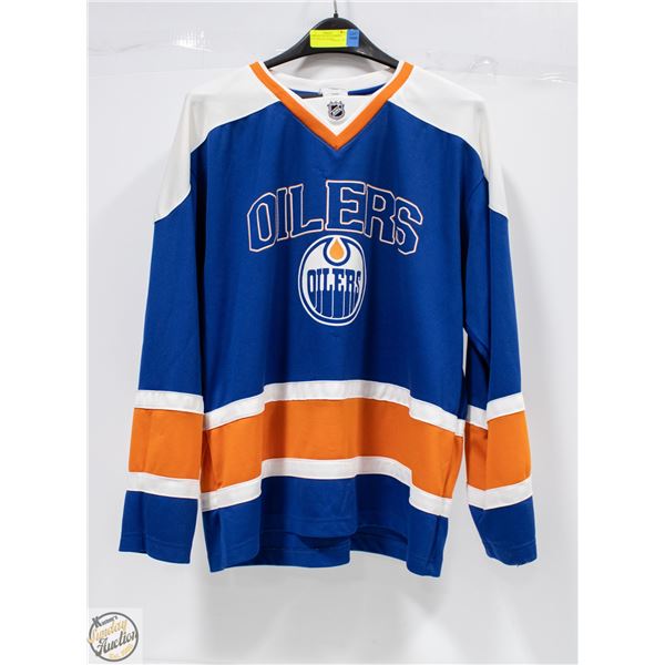 OILERS NHL NUGENT HOPKINS ADULT MEDIUM JERSEY