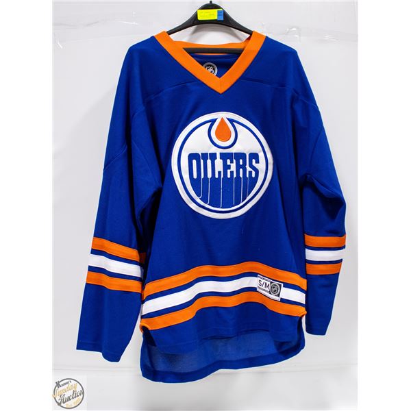 OILERS NHL ADULT S/M JERSEY-ESTATE