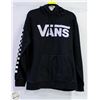 Image 1 : UNISEX VANS BLACK HOODIE - MEN'S SIZE L /