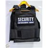 Image 1 : BLACK TACTICAL SECURITY VEST - ONE SIZE FITS