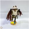 Image 1 : INDEGENOUS RAVEN KACHINA ARTISAN CARVED