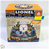 Image 1 : LIONEL TRAIN 100TH ANNIVERSAY TALKING CLOCK WITH