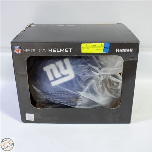 REPLICA NFL NY GIANTS FULL SIZE HELMET IN