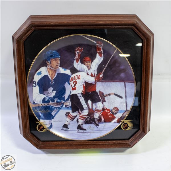 PLATE FRAMED COLLECTOR PLATE OF PAUL
