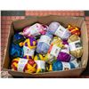 Image 1 : BOX OF APPROX 38 SKEENS YARN