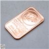 Image 1 : 1 OZ COPPER BAR