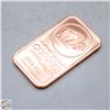 Image 1 : 1 OZ COPPER BAR