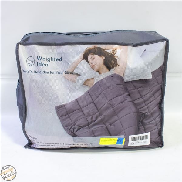 NEW IDEA 60"X 80" WEIGHTED 20LBS BLANKET