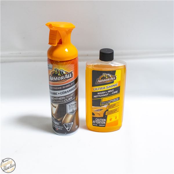 2PK ARMOR ALL CLEANER/WAX 510G/473ML