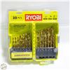 Image 1 : NEW RYOBI 32 PC TITANIUM DRILL BITS