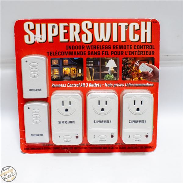 SEALED SUPER SWITCH INDOOR WIRELESS