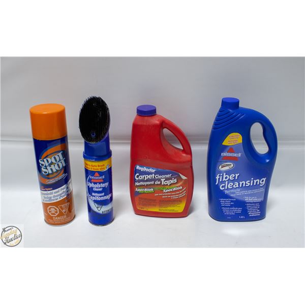 LOT OF CARPET CLEANER