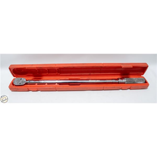 SNAP ON 1/2 TORQUE WRENCH